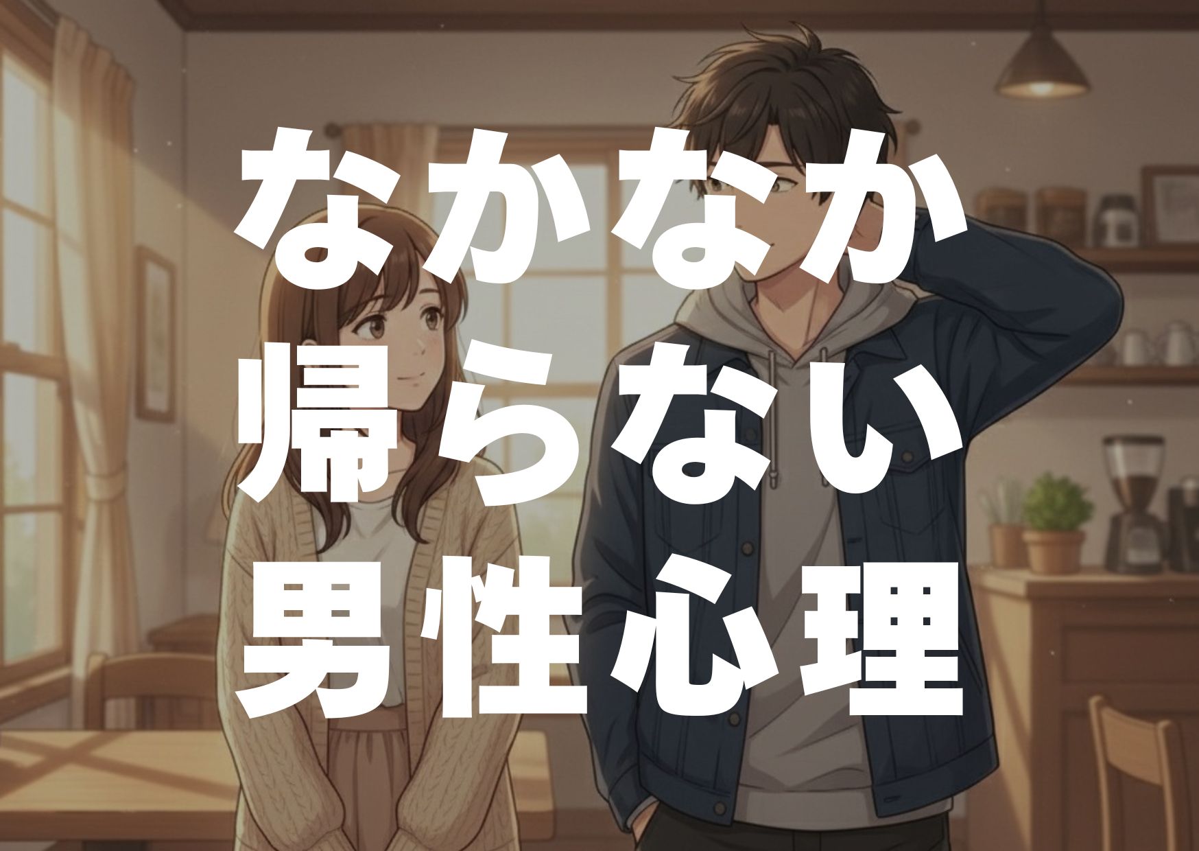 なかなか帰らない男性心理