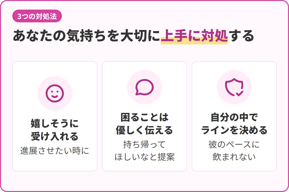 あなたの気持ちを大切に上手に対処する